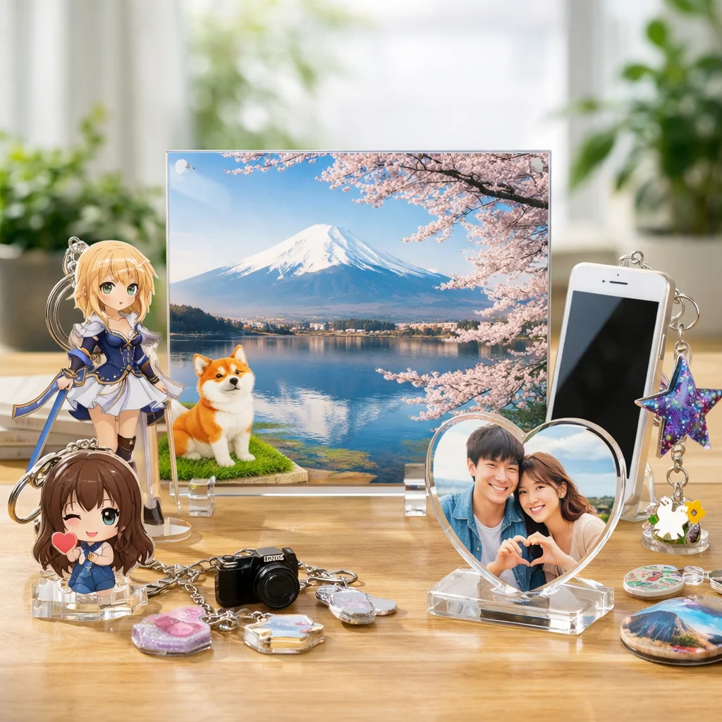 アクリルグッズ 商品カテゴリ アクリルパネル オーダーの魅力と活用法