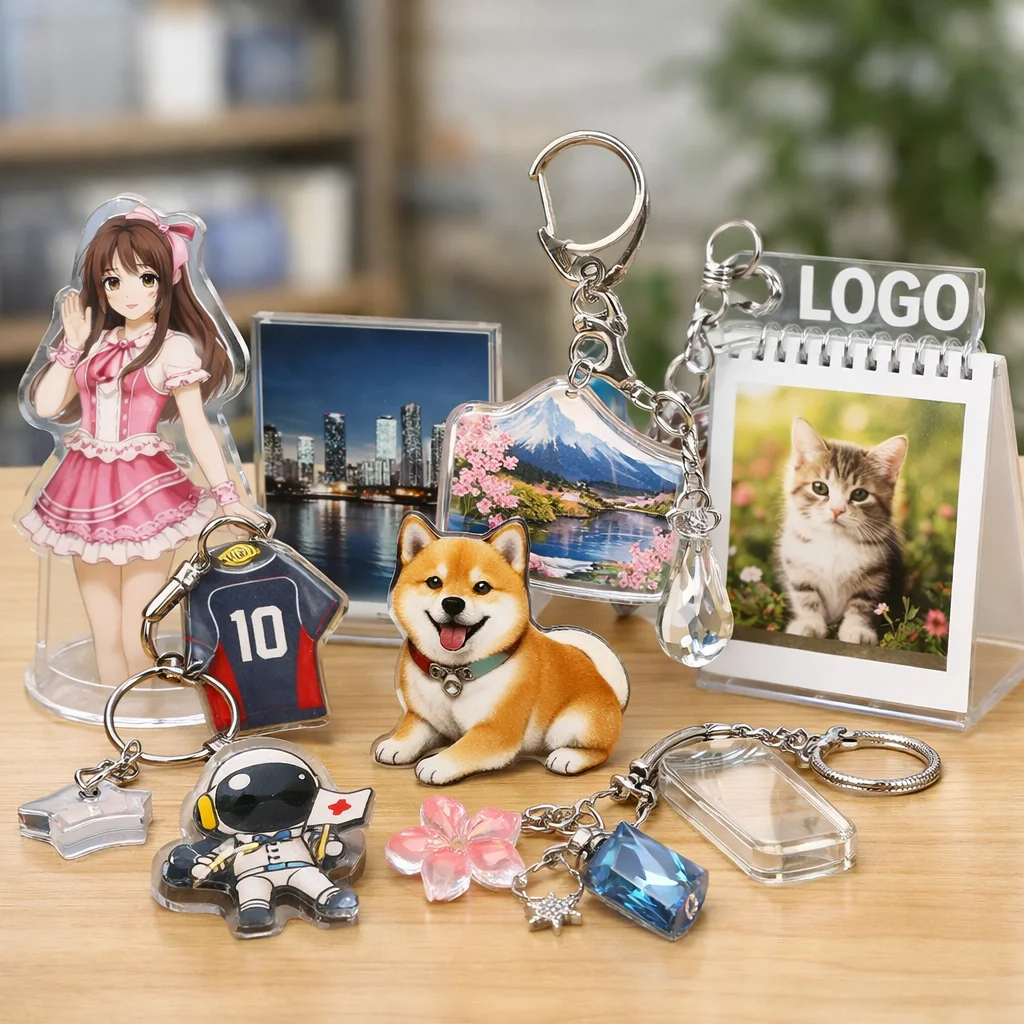 アクリルグッズ商品カテゴリ「チャーム」の業者選びと魅力解説