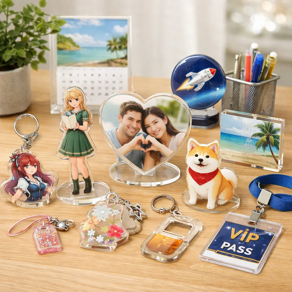 おすすめのアクリルグッズとノベルティ商品カテゴリガイド