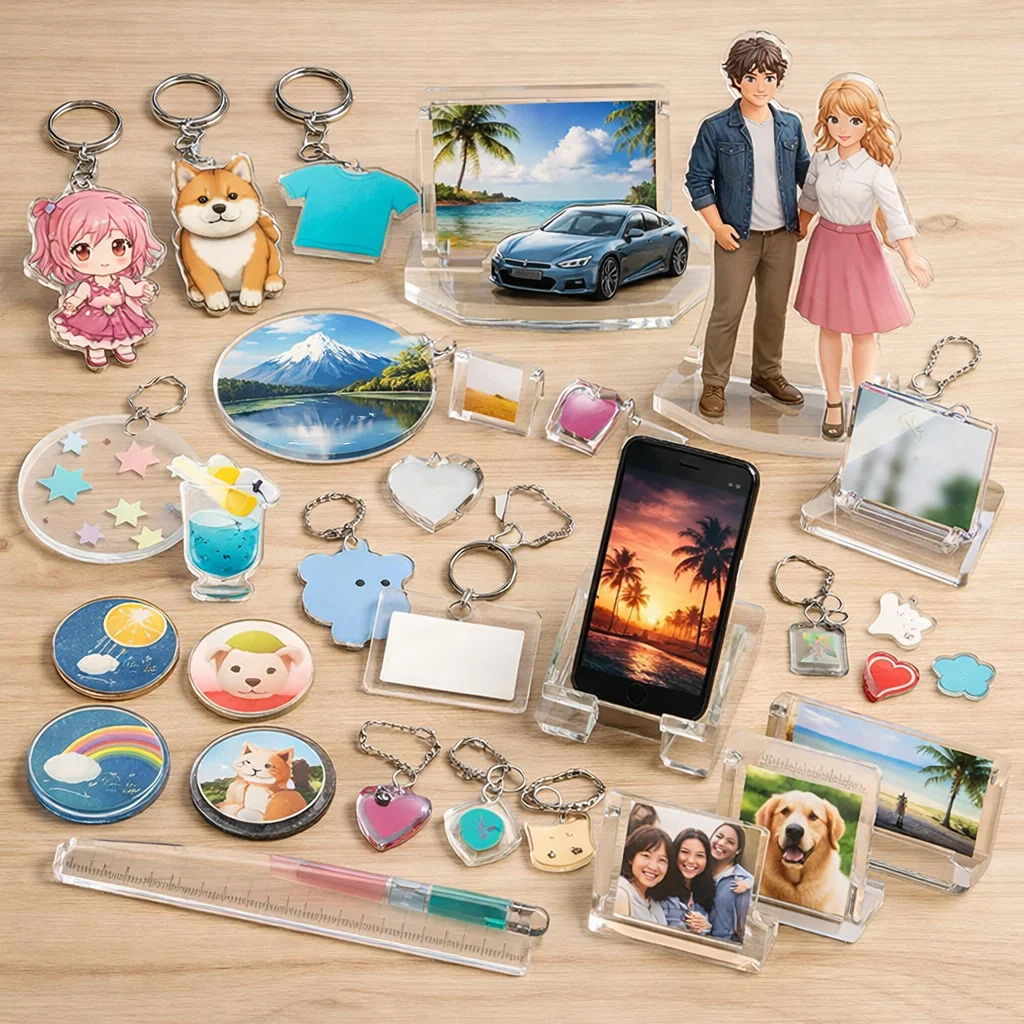 安いアクリルグッズのノベルティ｜商品カテゴリ別おすすめ紹介