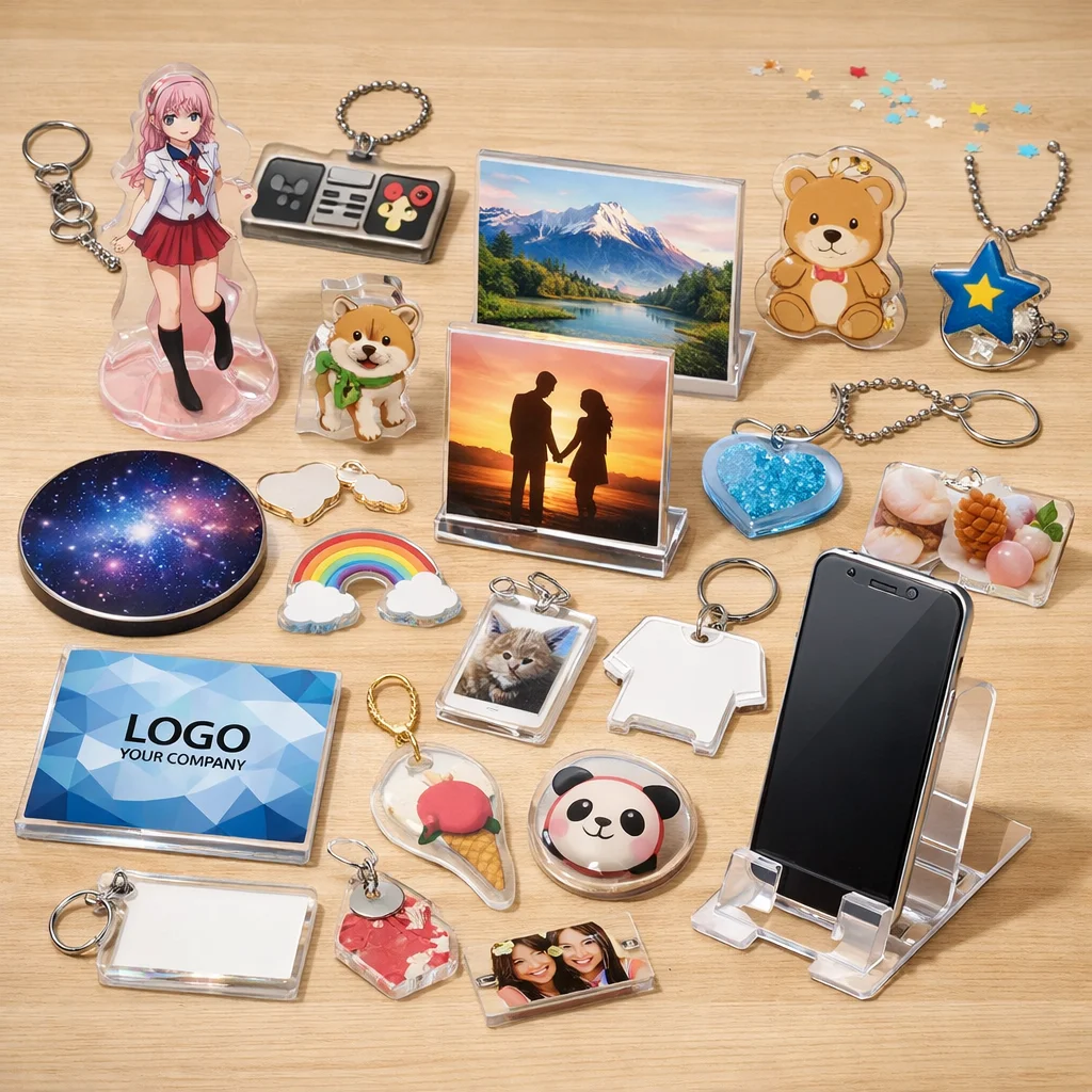 アクリルグッズカテゴリ図鑑のサイトを公開しました！